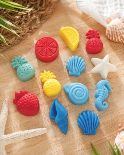 Καλοκαιρινά Wax Melts Σόγιας – Summer Edition (10 τεμάχια)